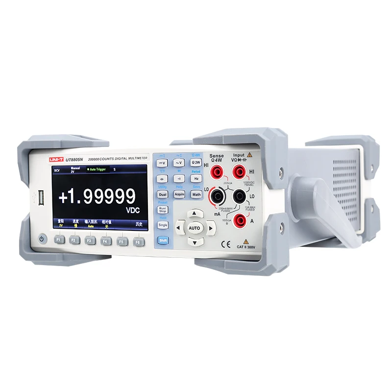 

UT8805N Benchtop Digital Multimeter 199999 Counts DC AC 1000V 10A TFT LCD Screen 1 Year Warranty