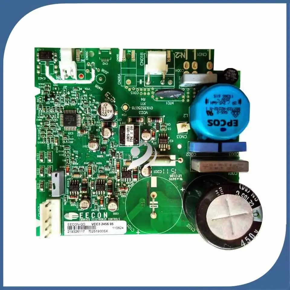 Tarjeta de Computadora para Refrigerador, Tarjeta EECON-QD VCC3 2456 0193525078, Tarjeta de Conversión de Frecuencia