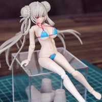 Azur Lane Formidable Swimsuit Unpainted Unassembled GK Anime Action Figure Model Kit W_4314