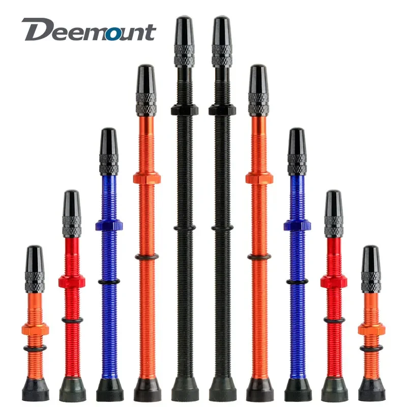 40/60/80/100/120mm Dysze Presta Bezdętkowe Nipples F/V Rdzeń miedziany Aluminiowa nasadka z narzędziem Łukowe podkładki Przycięte nakrętki Podkładki obręczy