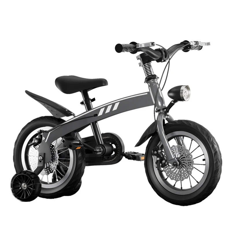 Vélos pour enfants avec lumières 2-8 ans garçons filles 12 "-16" vélos à double frein à disque