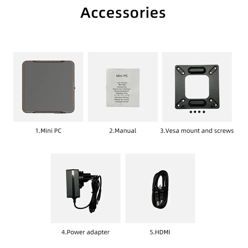 Neu! SZBOX GK3V GK3 Plus Alder Lake N100 Twin Lake N150 Mini-PC 8 GB 256 GB Windows 11 Pro 16 GB 512 GB WIFI5 BT4.2 Desktop-Spiel Com