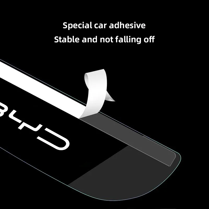 Car Rearview Mirror Rain Eyebrow Sticker Rainproof Cover For BYD Atto 3 Yuan Plus Han Tang EV F3 E6 Dmi Song F0 Qin Pro G3 Ea1 - Detail 1