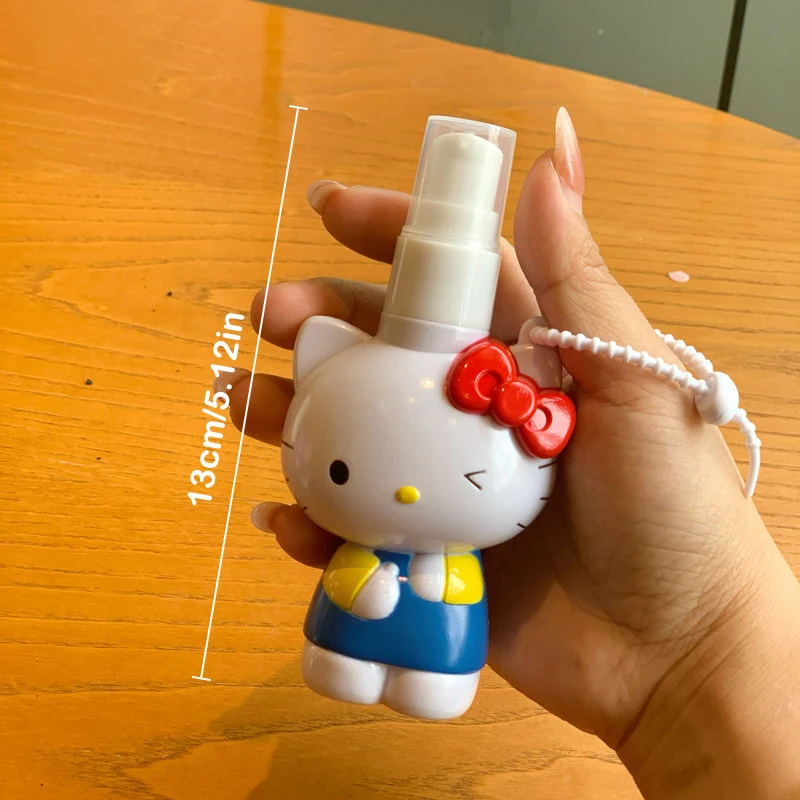 100 مللي سانريو مرحبا كيتي رذاذ زجاجة أنيمي كورومي زجاجات عطر بلدي ميلودي زجاجة مستحضرات التجميل الصغيرة إعادة الملء البخاخة #6