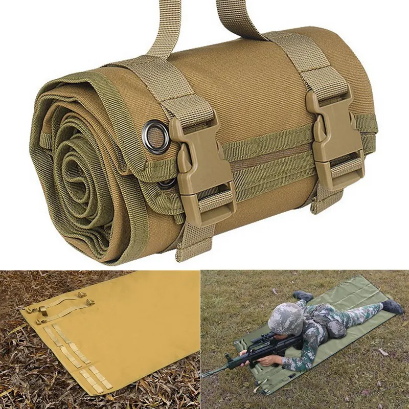 

75x200cm Portable Tactical EDC Military Shooting Mat Airsoft Rifle Field Shade Net CS Hunting Pad Camping Moisture Proof Mat