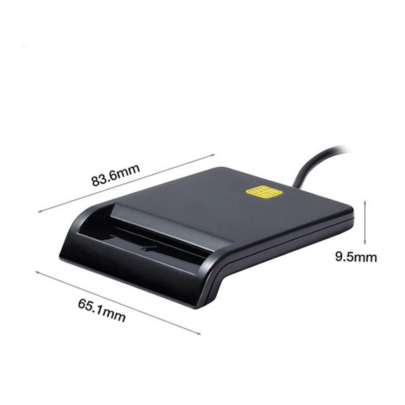 Кардридер для банковских карт IC/ID считыватель карт EMV, высокое качество для Windows 7 8 10 для Linux OS USB-CCID ISO 7816