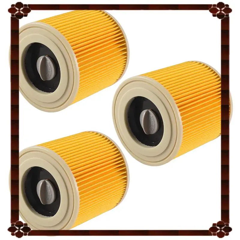 فلتر خرطوشة التسليم لمدة 24 ساعة للمكنسة الكهربائية كارشر WD3 Premium WD2 WD3 WD1 MV3 MV2 WD 3 P طقم تمديد ضد Fine D