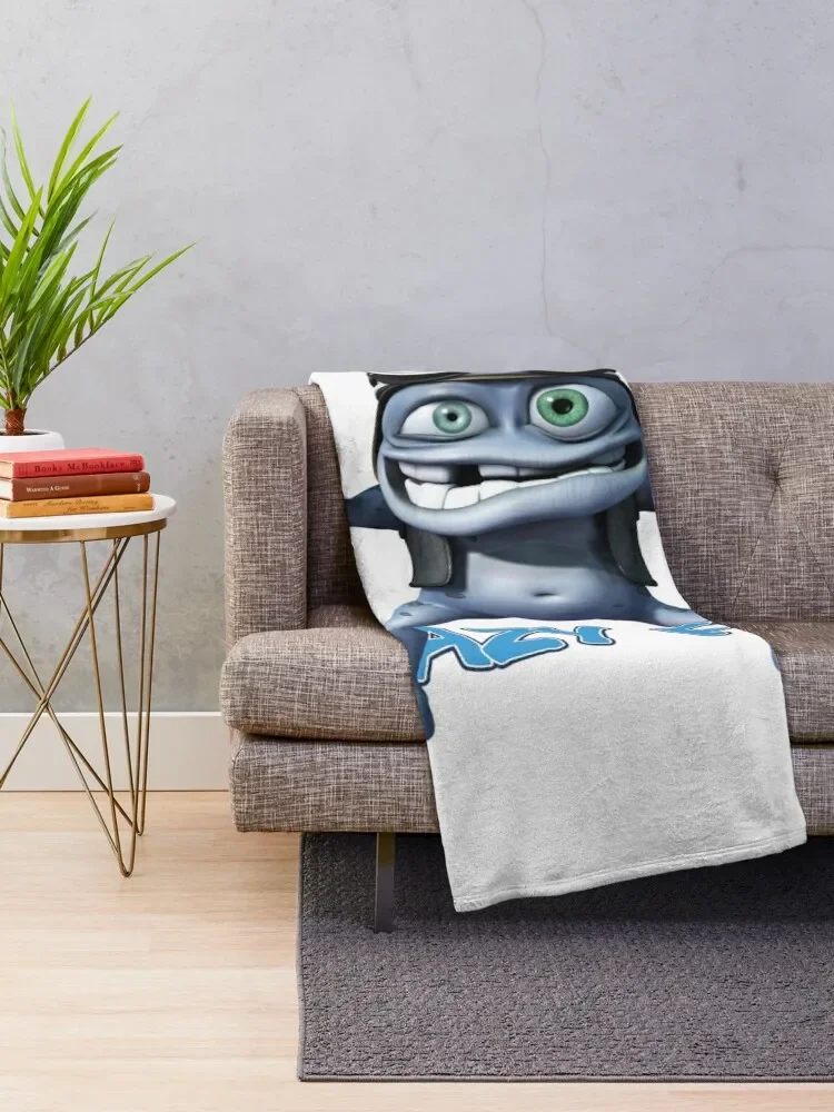 Crazy Frog is on the Loose! Throw Blanket Extra Large Throw Sofa Quilt Blankets