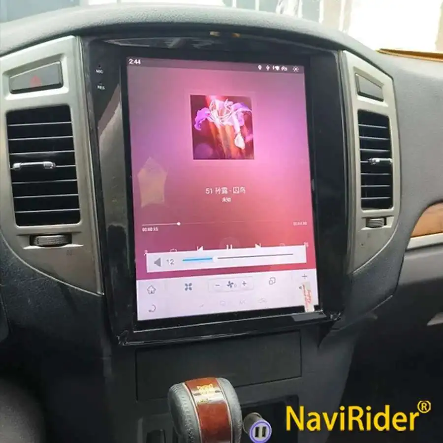 Car Radio For Mitsubishi Pajero Sport V97 V93 V98 2007-2020 Automotive Multimedia Carplay Android Auto Style GPS Stereo