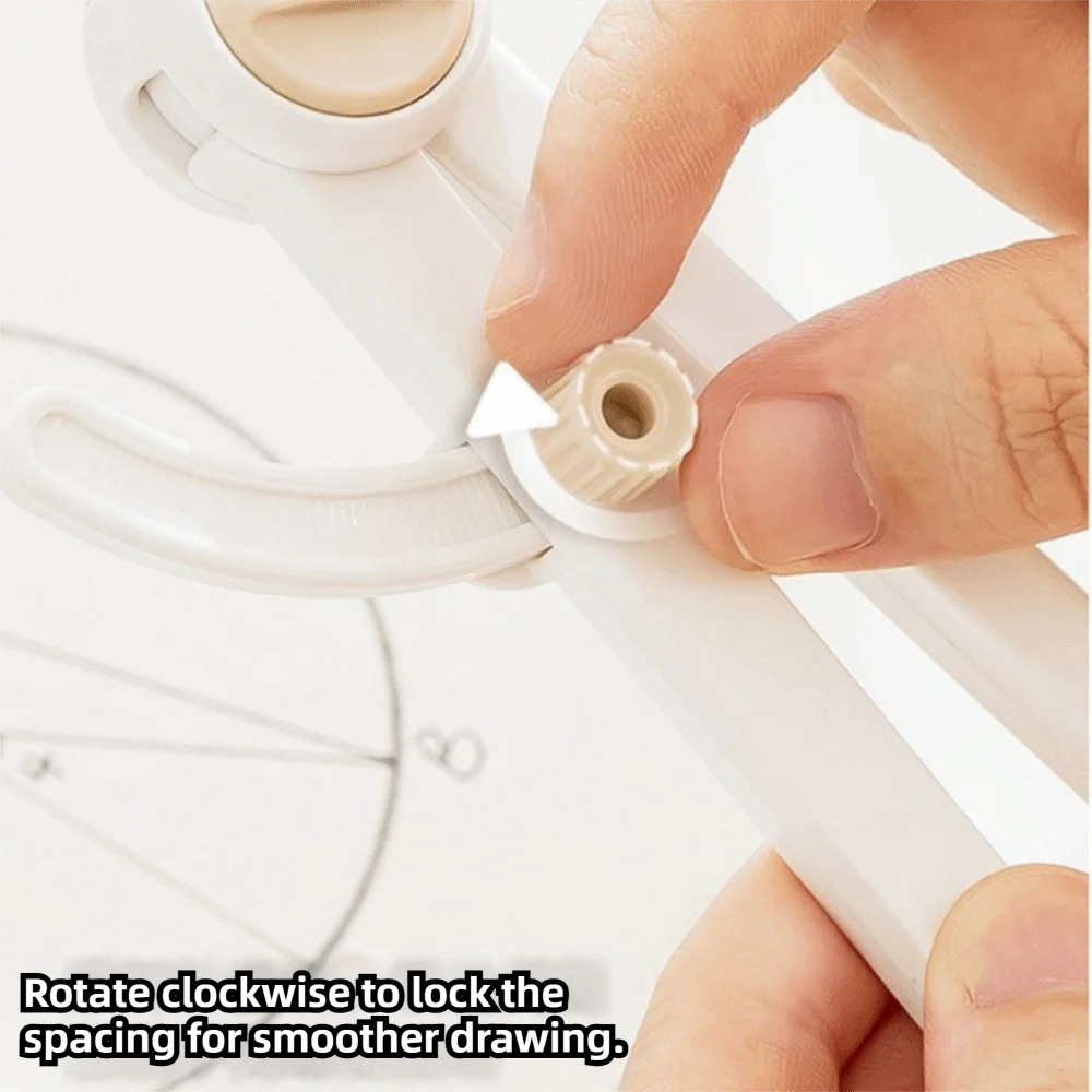 

Digital Display Multifunction Drawing Compass Precise Geometry Drawing Scale Lock Distance Gauge Accurate Measurement Morandi