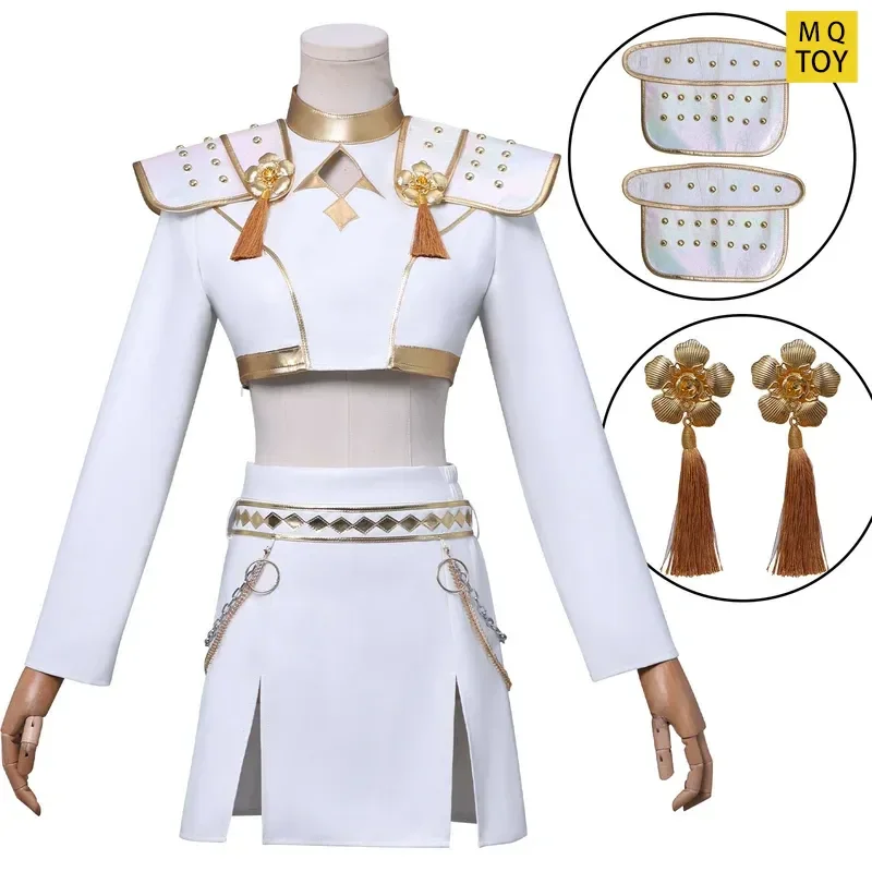 

Limited Edition Halloween Witch Cosplay Costume K-Pop Demon Hunters Action Figure Highly Restored Character Model For Desktop