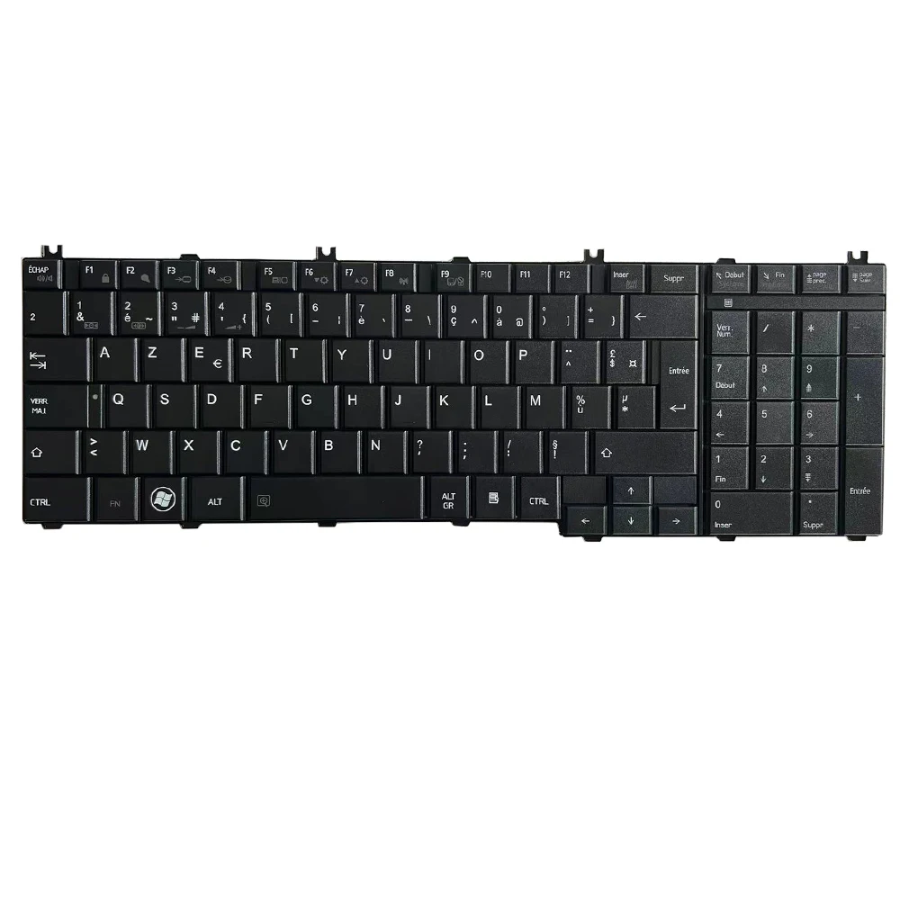 New French Keyboard For Toshiba Satellite L670 L670D L675 L675D C660 C660D L655 L655D L650 C670 L750 L750D Laptop FR Black