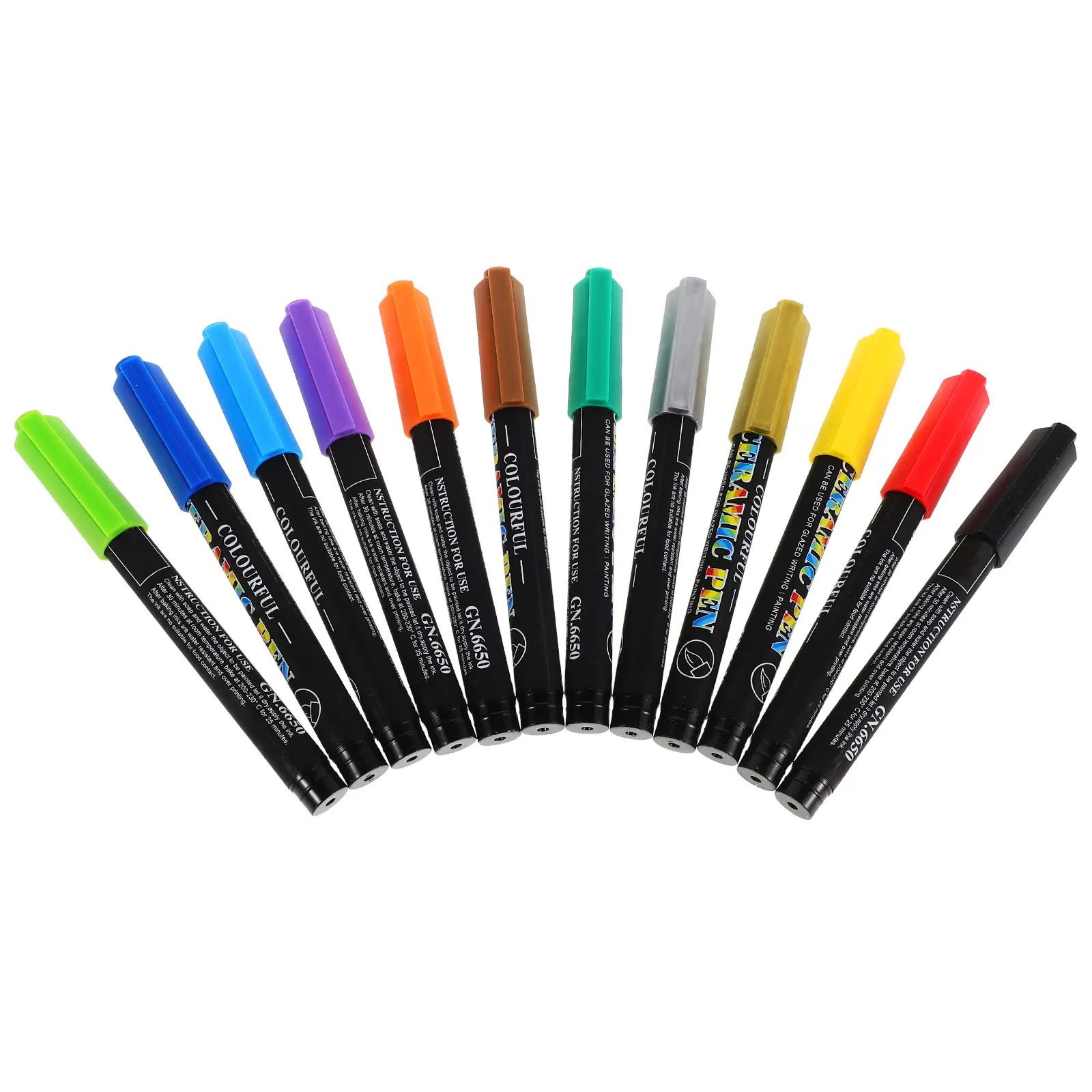 

Ceramic Markers Adults Plastic Pen Drawing Pens Extra Fine Tip Dry Erase Child