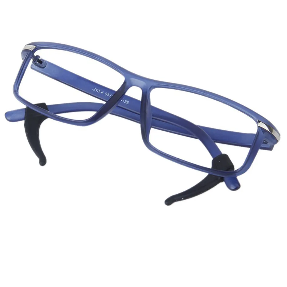 Pair Black Silicone Anti-Slip Holder Ear Hook Comfortable Glasses Accessories Outdoor Sports Traveling Climbing