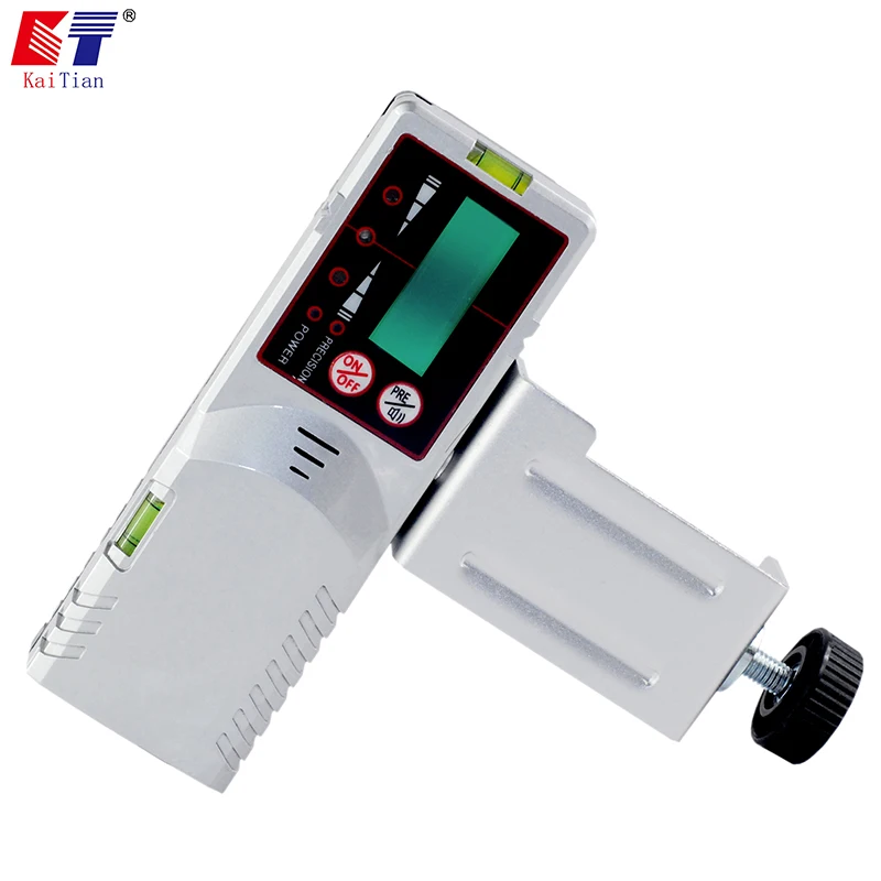 Kaitian Receptor ao ar Livre para o Nível Laser Auto-nivelamento Linha Vermelha Verde Vertical Cruz Horizontal Laser Detector Ferramenta de Construção