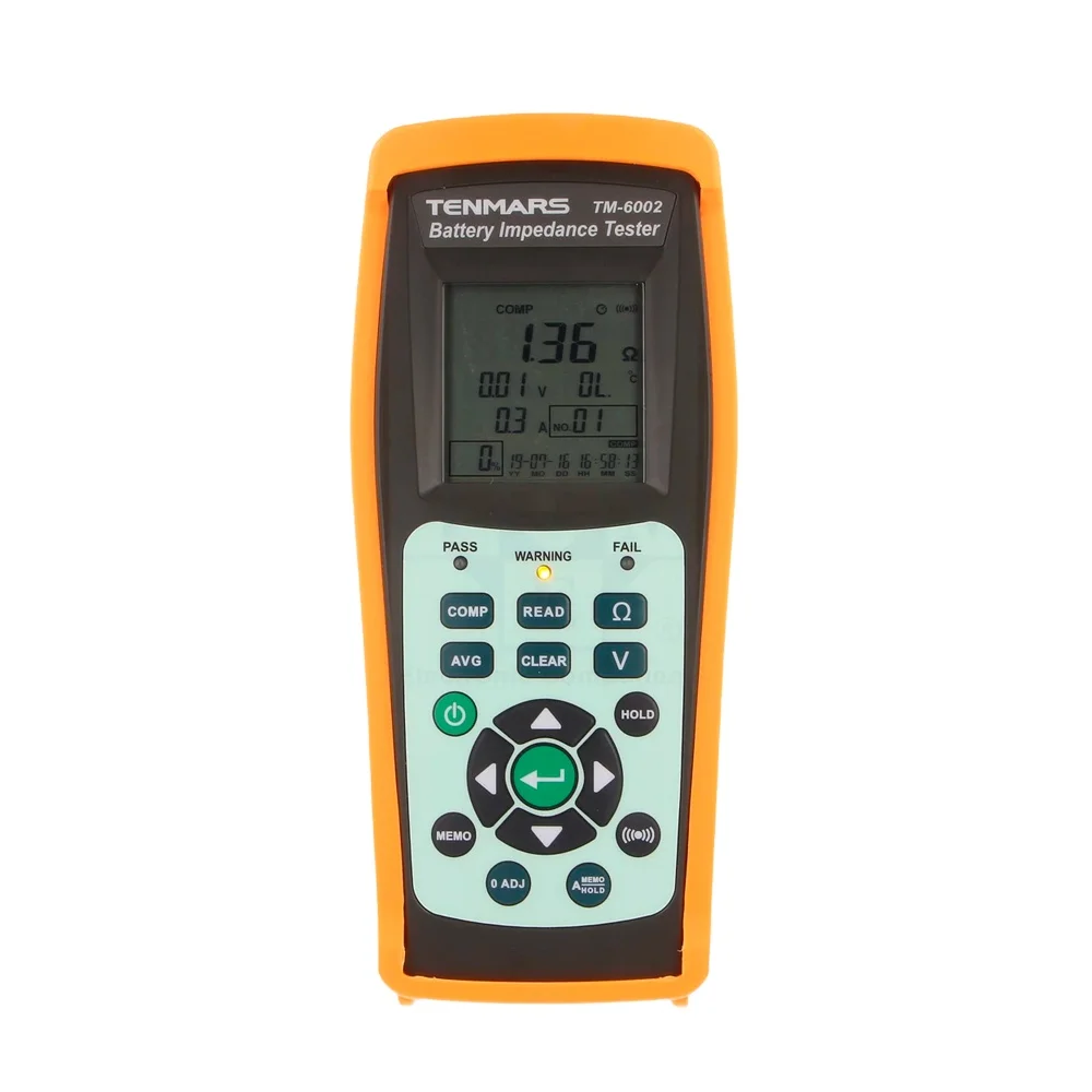 Tenmars TM-6002 Battery Impedance Meter with Voltage Measurements Function Automotive Battery Tester TM6002