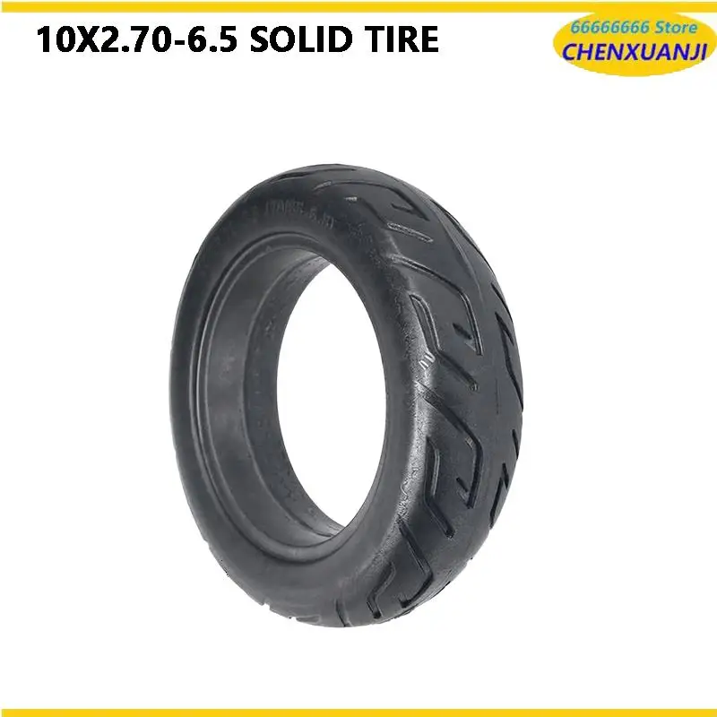 

10x2.70-6.5 Solid Proof Explosion-Proof Tire Electric Scooter Accessory Fit 70/65-6.5 Size