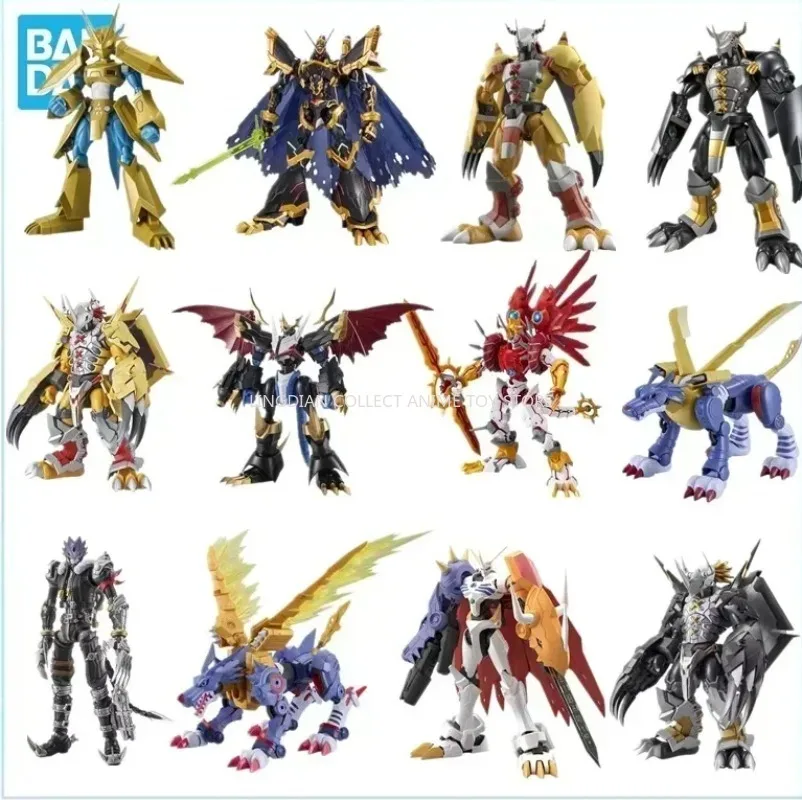 In Stock in Stock Bandai Digimon Adventure Alphamon War Greymon Omegamon BeelzebumonGarurumon Magnamon Anime Action Figures Toys