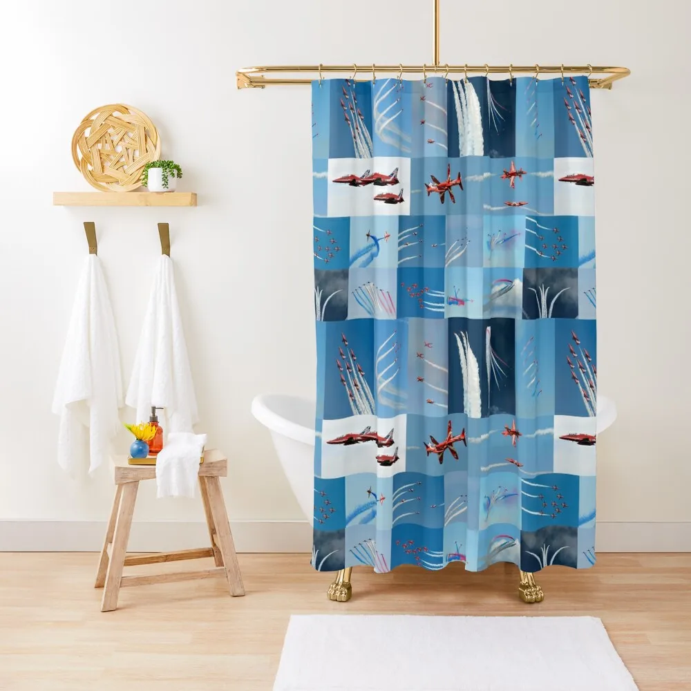 

Red Arrows 2014 - 50 Display Seasons Shower Curtain Bathroom Accessory Shower Waterproof In The Bathroom Curtain