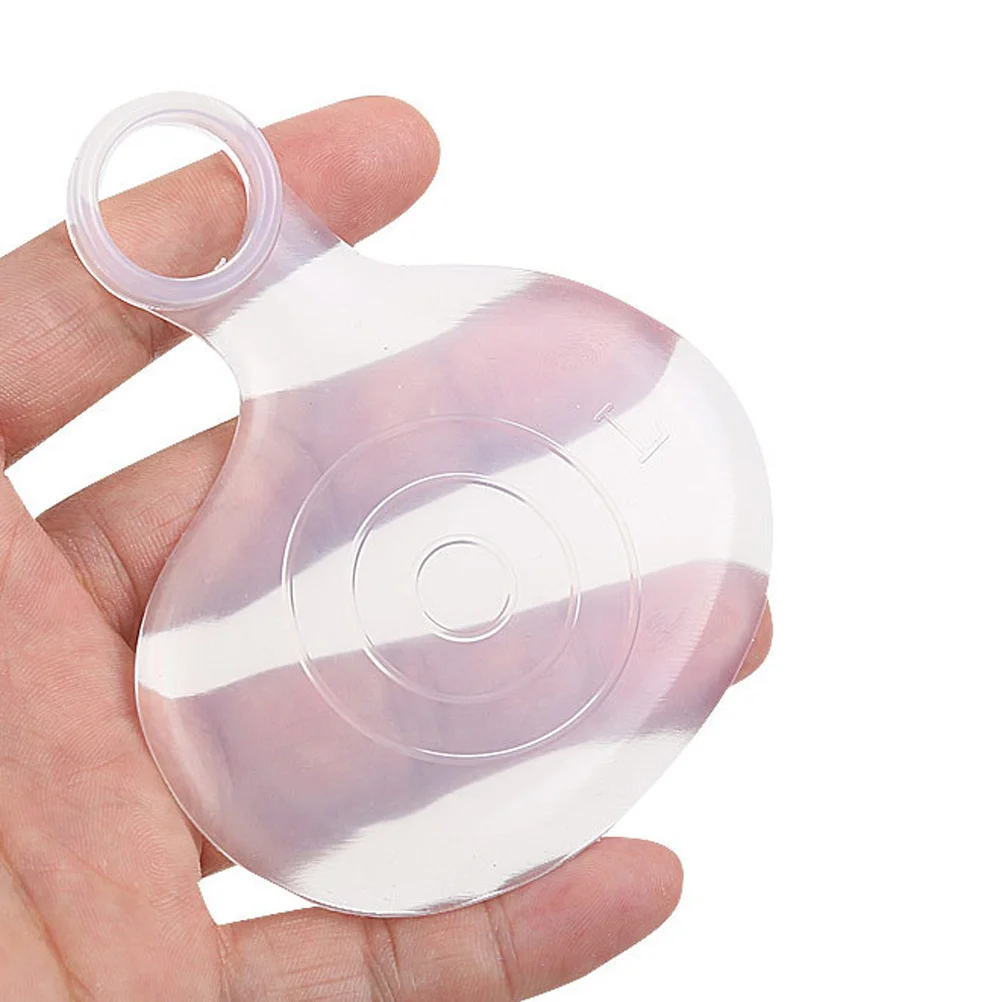 

1Pair Toe Silicone Separator Corrector Pain Relief Splint for Healing S Transparent Soft Gel Prevent Overlap Promote