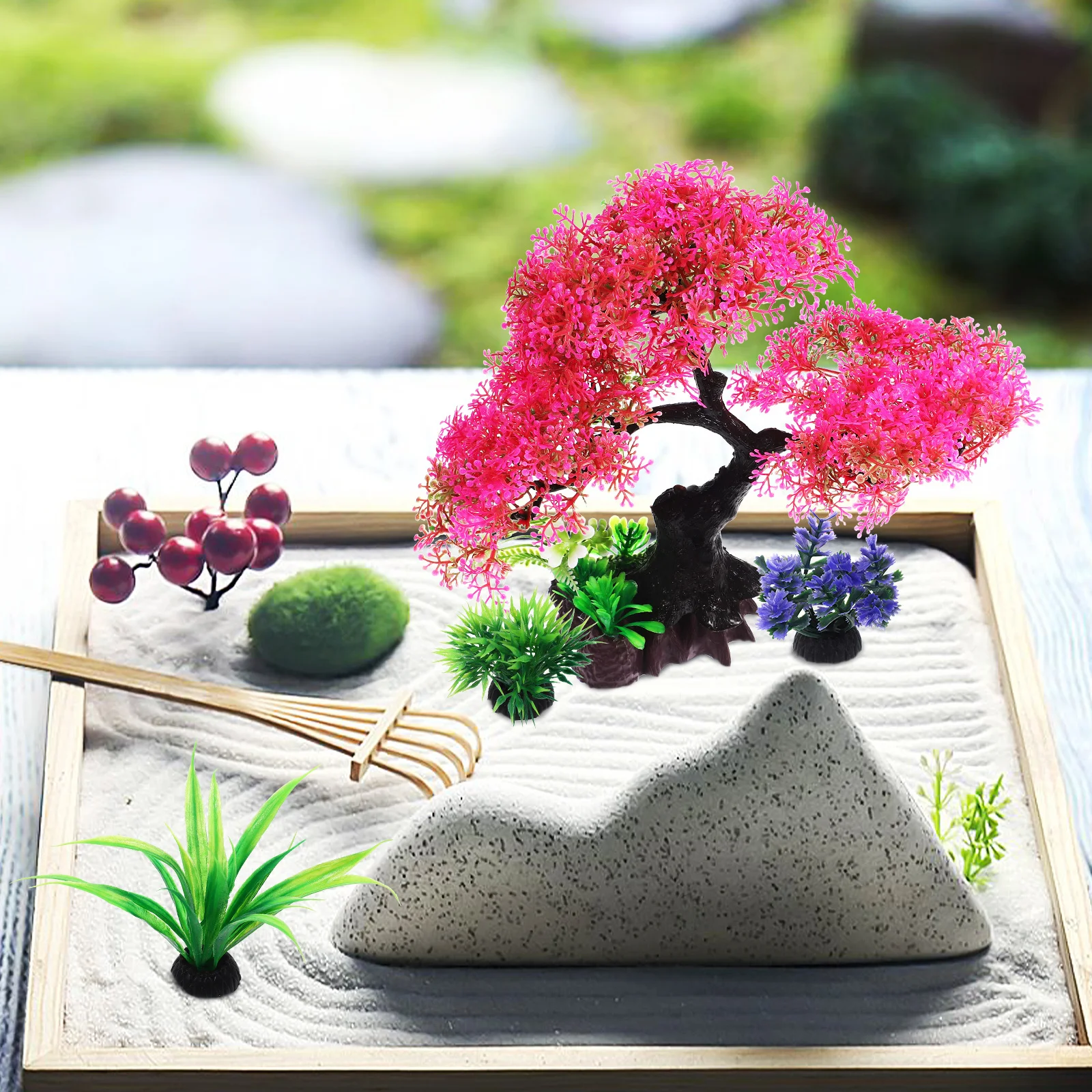 

10Pcs Fake Aquarium Plants Plastic Realistic Fish Tank Accessories Safe Comfortable Long-Lasting Easy to Maintain