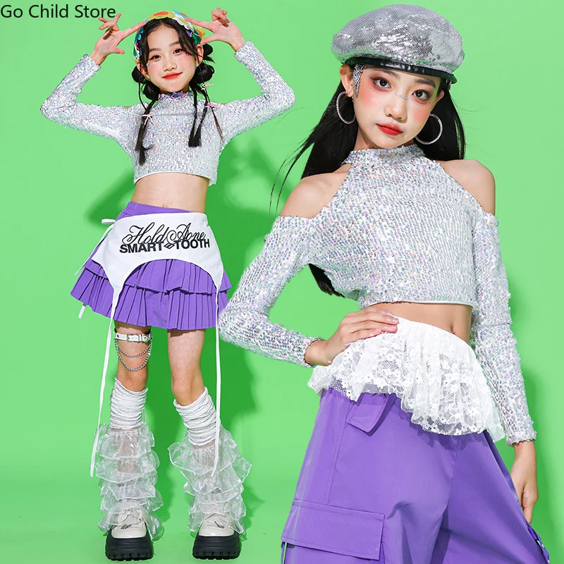 Girls K-Pop Sequin …