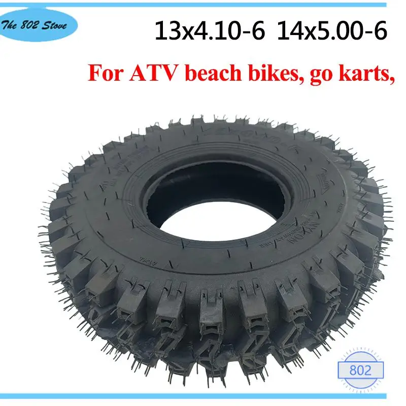 13x4.10-6 14x5.00-6 for ATV four-wheel off-road karting, three wheeled and four-wheel tire replacement