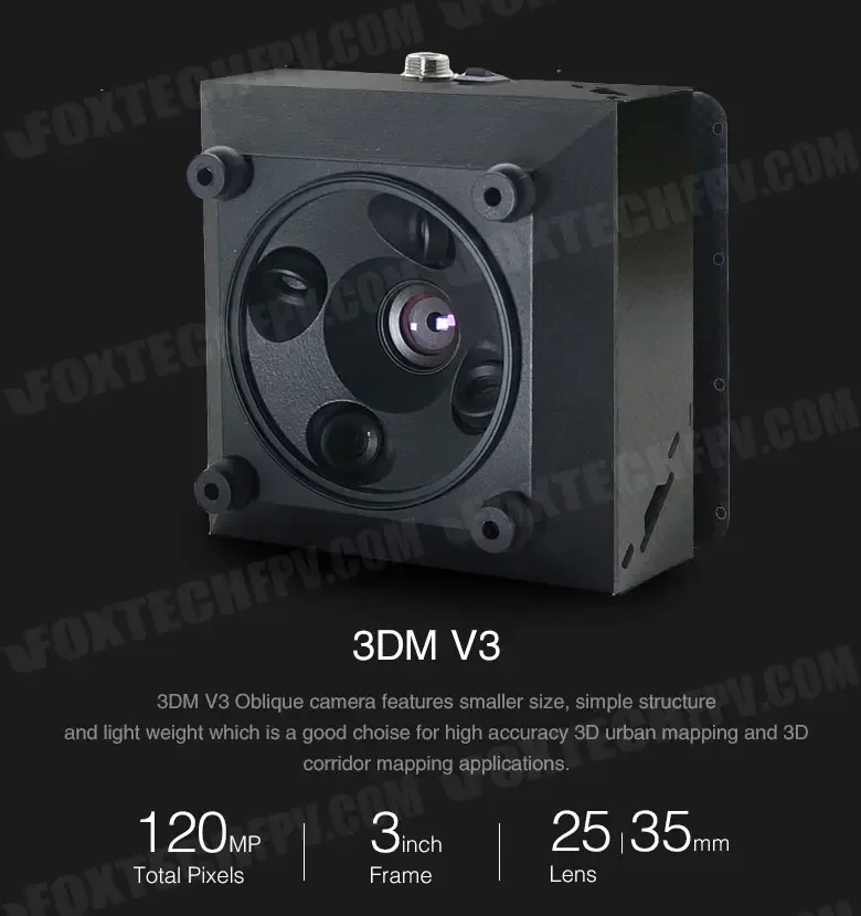 2026 Premium  3DM V3 Oblique Camera for Mapping and Survey