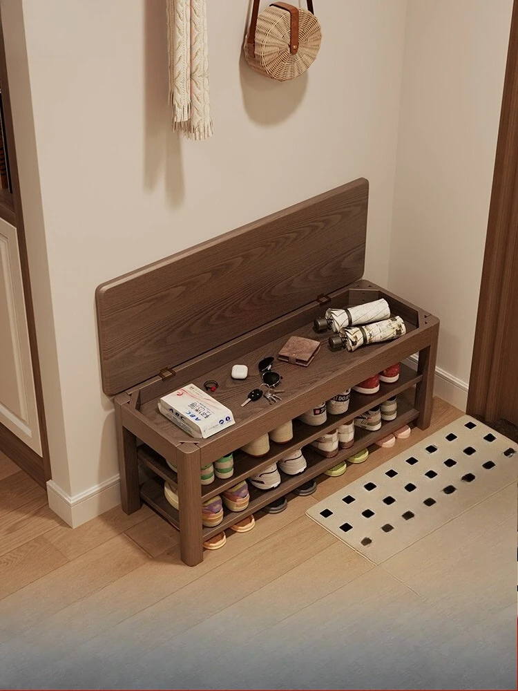 

Табурет для пеленания обуви, прикроватный табурет для спальни, креативный входной шкаф, длинный стул, табурет, встроенная гардеробная