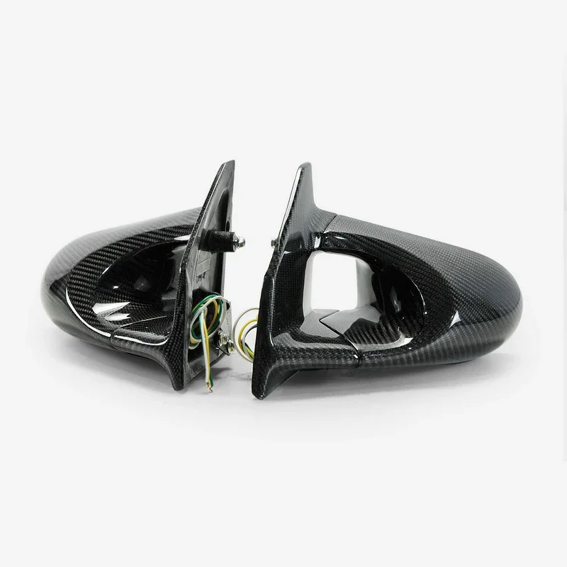 For EVO 7 8 9 CT9A Ganador Carbon Fiber Car Accessories Side Aero Mirror (Right Hand Drive Vehicle) - view 3