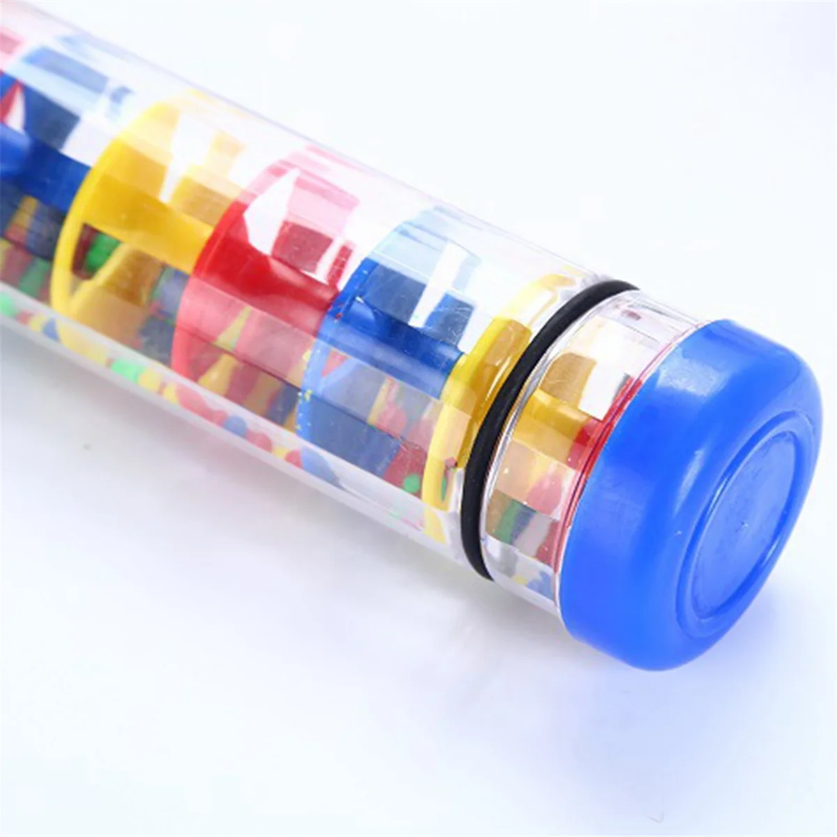 

X55A-Rain Sound Tube Plastic Toy, Orff Sand Tube, Hearing Training, Hand-Cranked Rain Sound