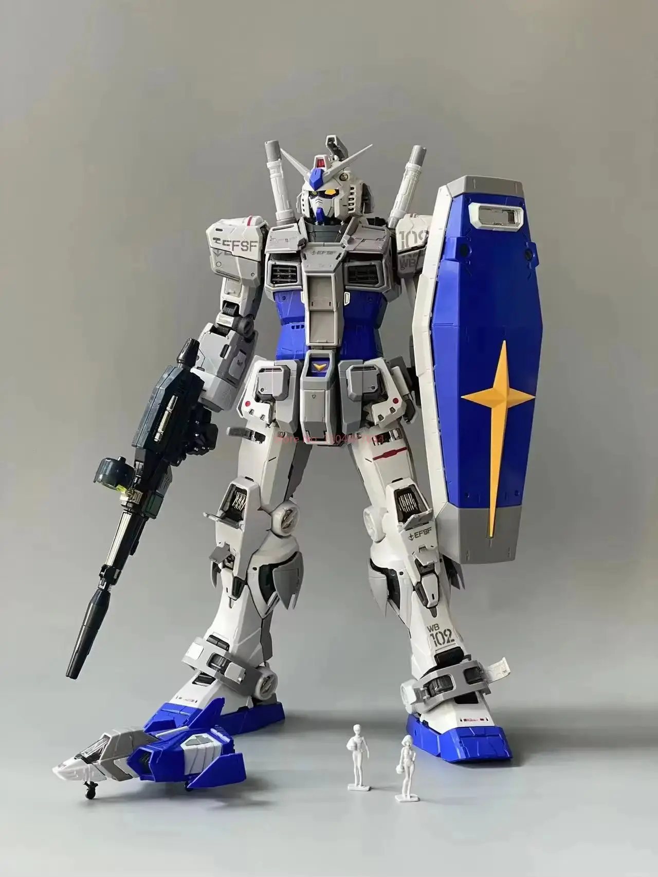 Daban Pg 1/60 Pgu Rx-78-2 2.0 Zestaw modelarski G3 Kolor w magazynie Kolekcja Montaż Figurki Robot Plastikowe zestawy modelarskie Zabawki