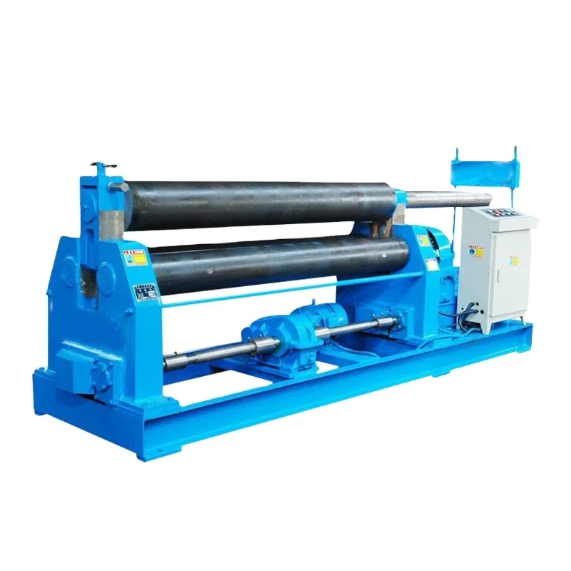 Horizontal iron sheet winding equipment a multi purpose electric plate winding machine