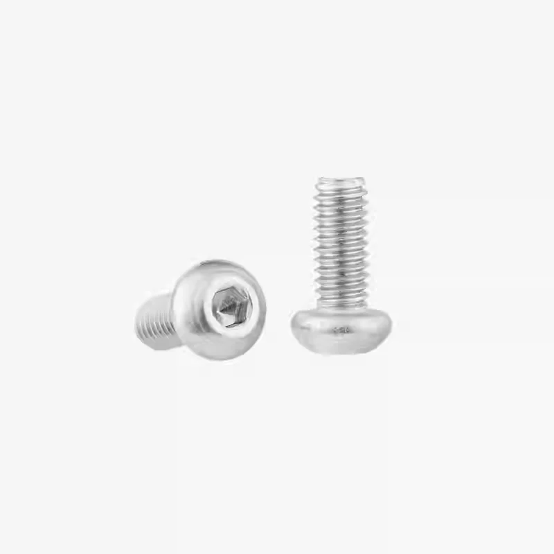 

For Bambulab CyberBrick 3D Printed Models - Standard Parts M2.5x6 Semi-Circular Head Machine Screws (20 pcs)