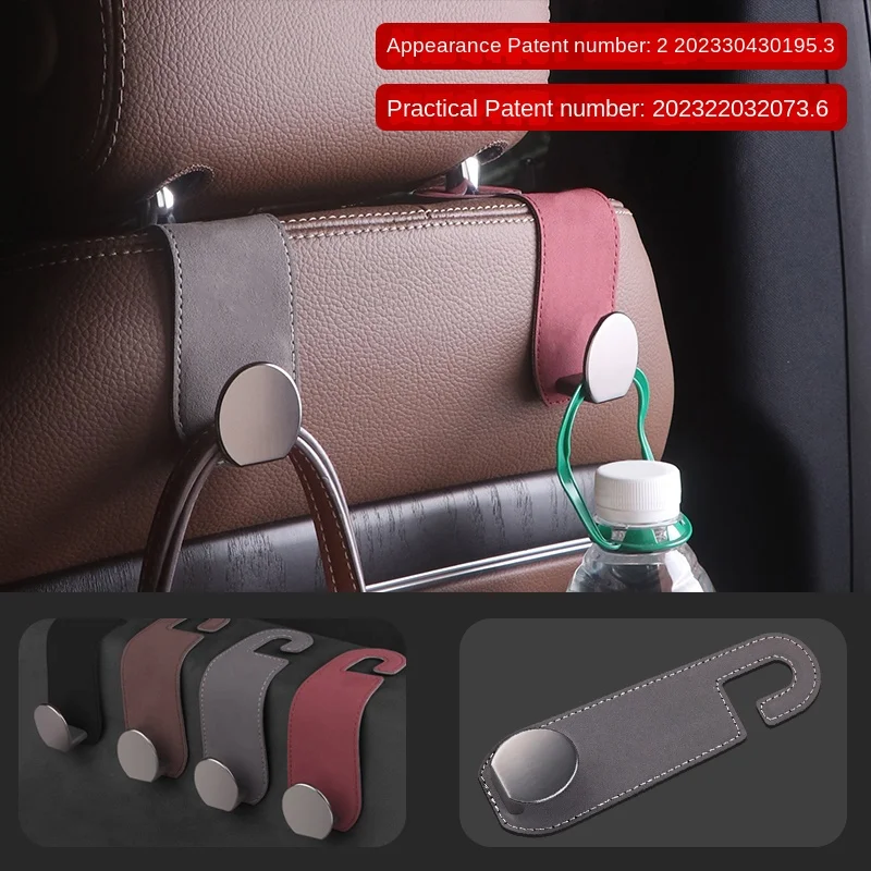 Multifunctional Car Seat Back Hooks, Interior Accessories Organizer, Front & Rear Seat Hangers