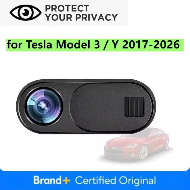 Oder Tesla Model Y Juniper 2026 2025 Kamera-Datenschutzabdeckung Weiß PC Webcam-Abdeckung Schiebeblocker Model 3 2023 Amagi