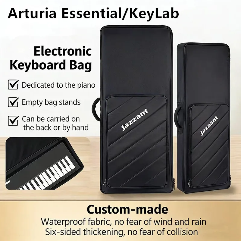 For Arturia Essential KeyLab Electronic Piano Bag 49 61 Key