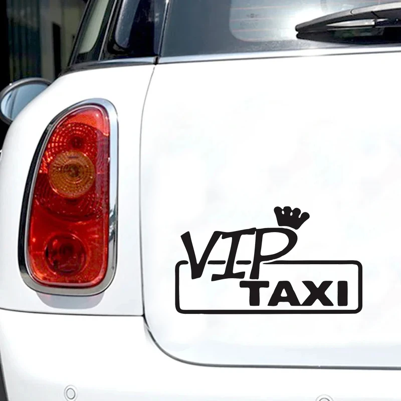

Funny Taxi Car Styling Creative Body Stickers Use Motorcycle Refrigerator Helmet Decorative Rear Mirror Vinyl Decal Decoration