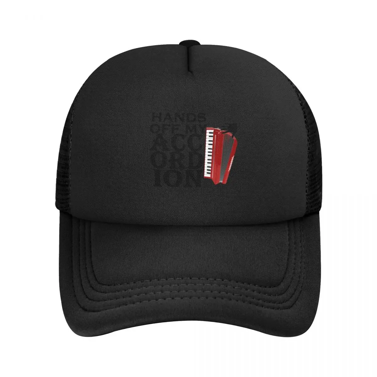 Hands Off My Accordion Funny Music Baseball Cap Sports Cap Hip Hop Men Golf Wear Women's