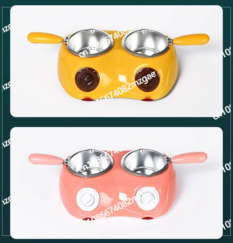 

Mini Chocolate Furnace Handmade Soap Melting Pot Butter Electric Heating Baking Double Pot Constant Temperature Baking Tool
