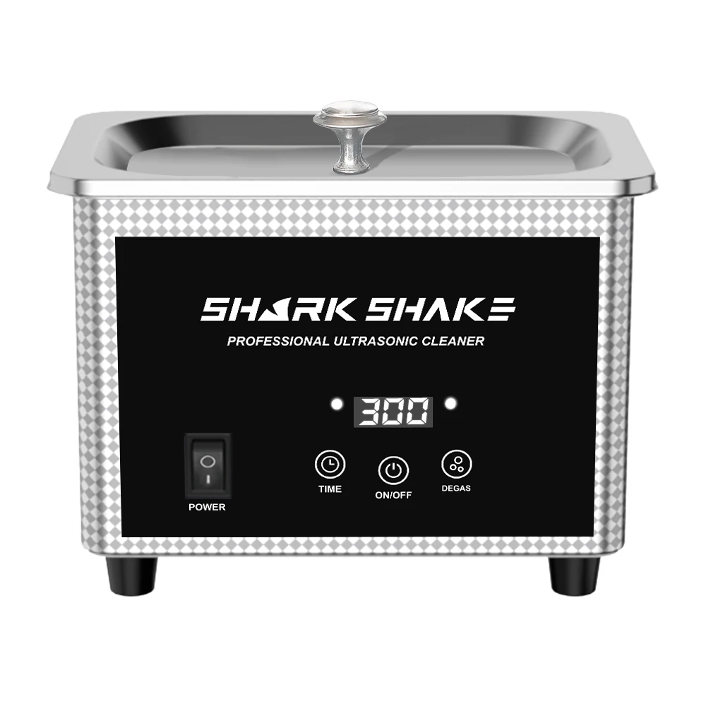 900ml Household Digital Ultrasonic Cleaner 60W Stainless Steel Bath Degas Ultrasound Washing for Watches Jewelry