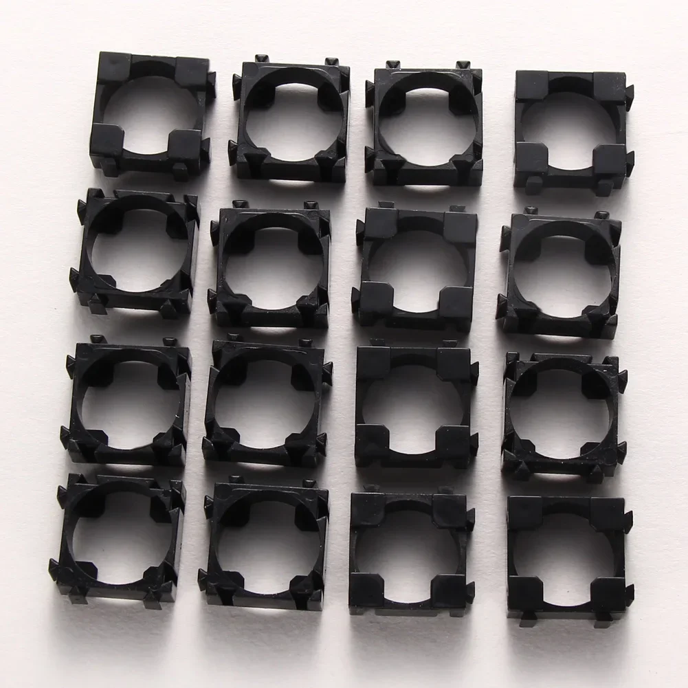 500PCS 18650 Lithium Battery Holder Anti Vibration Plastic Battery Bracket Portable 18650 Cylindrical Batteries Storage Box