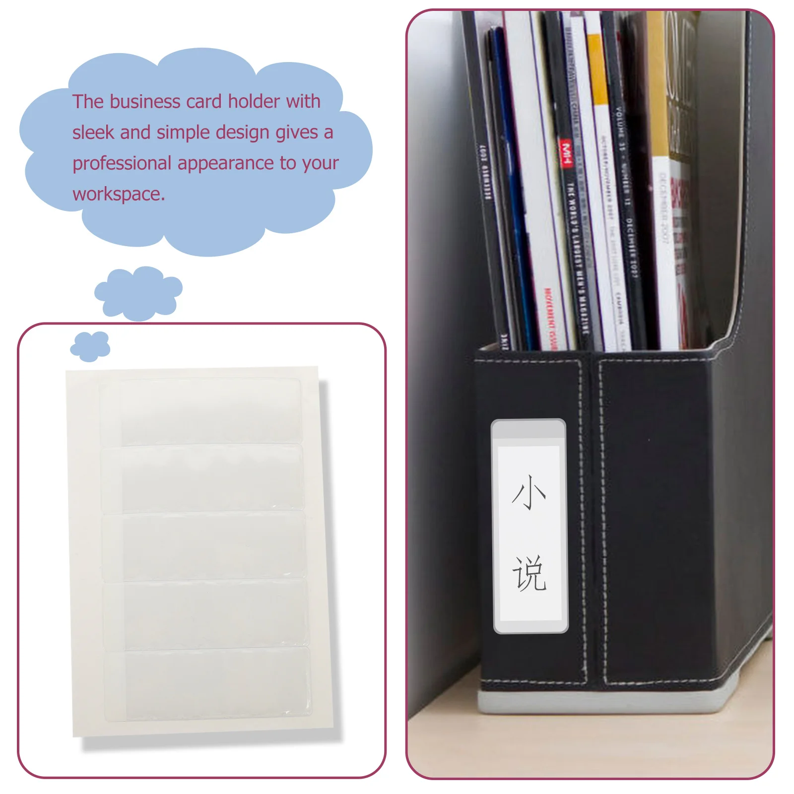 

Holders Self Adhesive Label Holders For Index Cards Plastic Protectors Material Card Pockets Warehouse