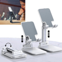 Foldable Desk Mobile Phone Holder Stand For IPhone IPad Xiaomi Adjustable Desktop Tablet Holder Universal Table Cell Phone Stand