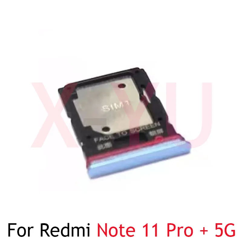 Dla Xiaomi Redmi Note 11 Pro + 5G uchwyt na kartę Sim czytnik kart Sim część zamienna