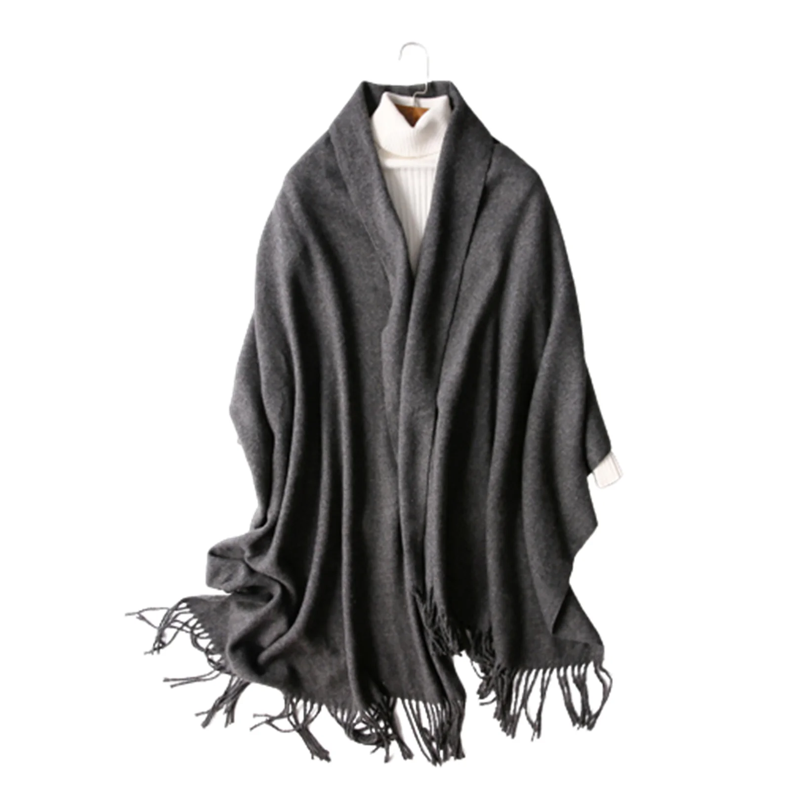 

Lightweight Wool Shawl Scarf Soft And Breathable Scarf Suitable For Cocktail Parties And Many Other Occasions