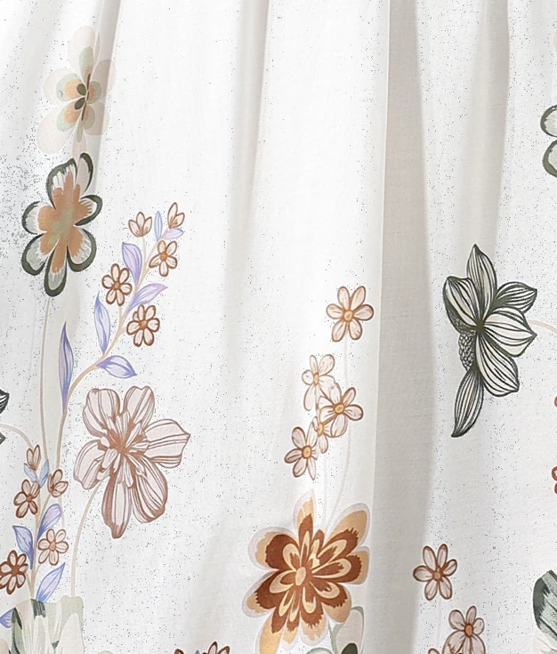 New women print dresses vintage short sleeve Large Size Cute Refined Noble Trend Summer Dress