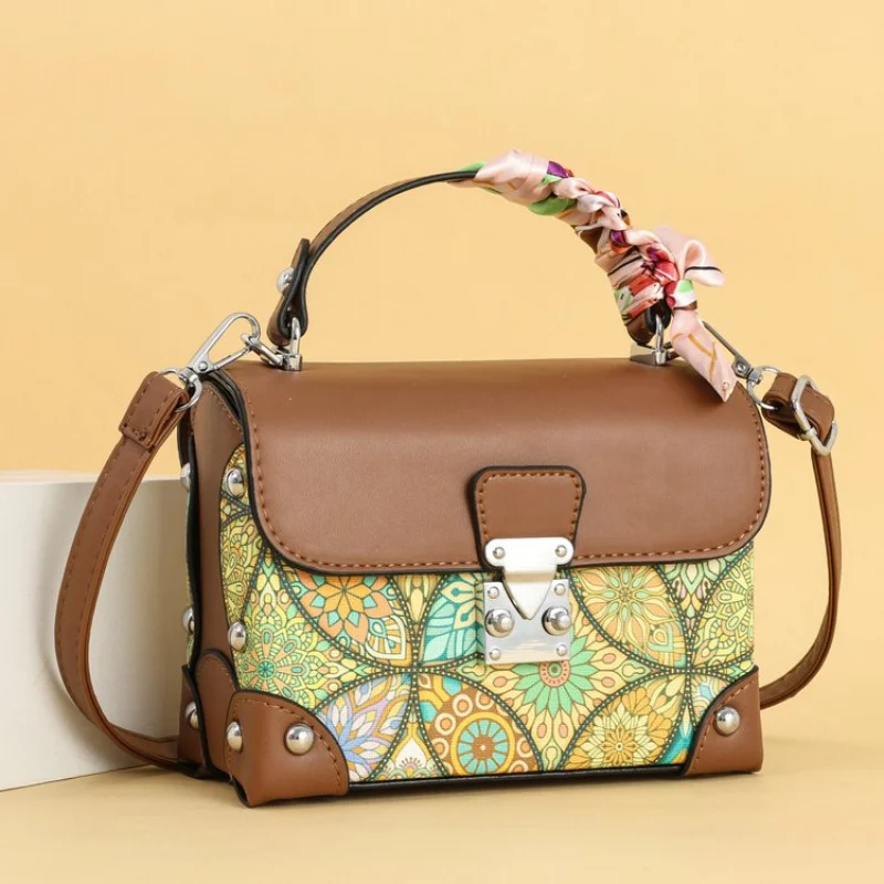 

Ladies Elegant Box Clutch Bag For Women Structured Leather With Magnetic Closure Sleek Modern Accessory