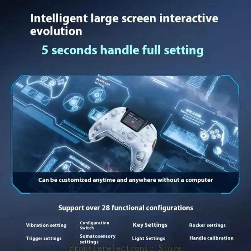

G8DB Beitong Kunpeng 50+ Bluetooth-compatible Wireless Gaming Controller for NS Gamepad with Hall Somatosensory Intelligent