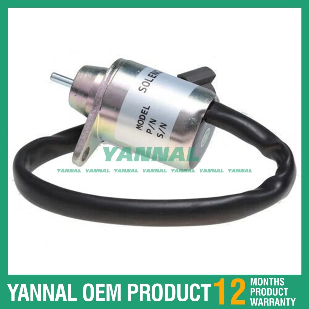 Long Time Aftersale Service Fuel Stop Solenoid For John Deere 3120 3320 3520 3720 3203 3032E 3036E 3038E